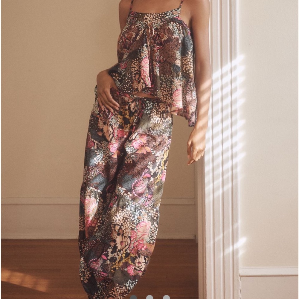 Anthropologie Elegant Floral Women's set